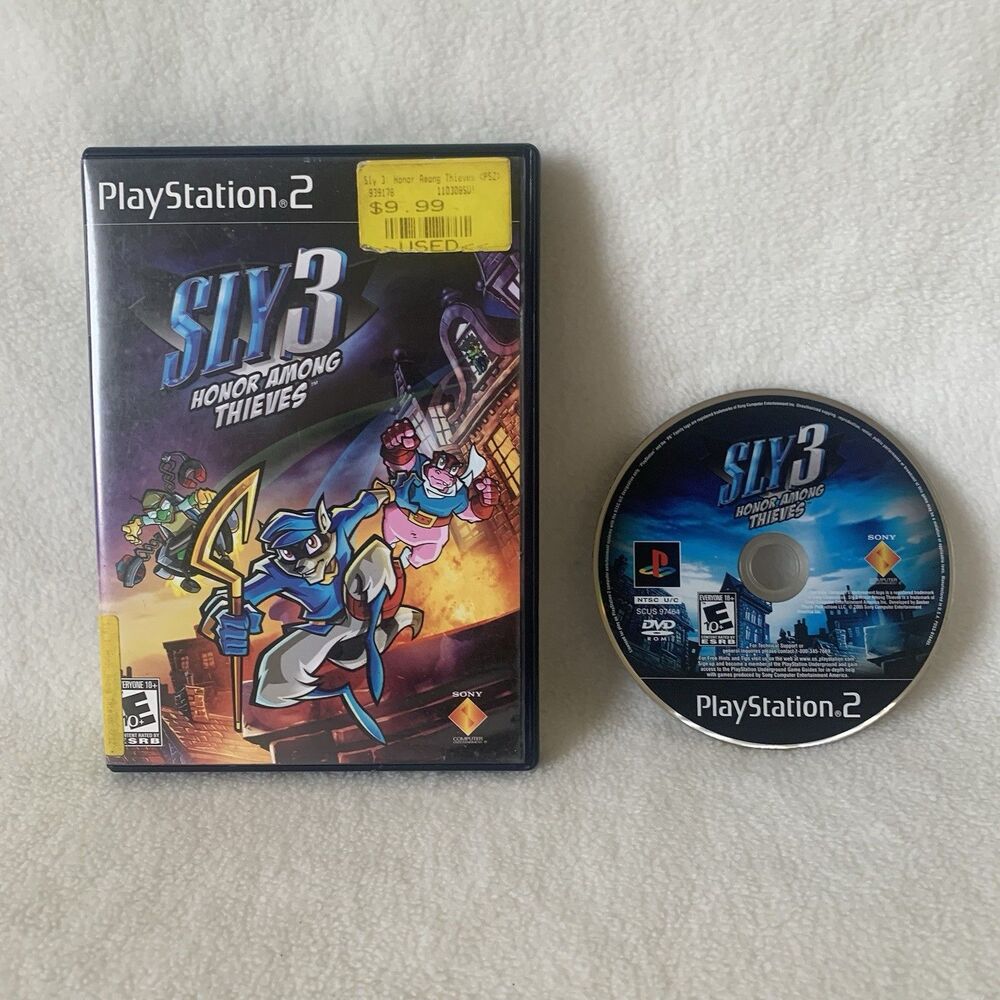 Sly 3 Honor Among Thieves - PS2 Playstation 2 TESTED
